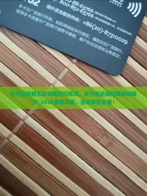 支付宝逾期主动协商如何解决