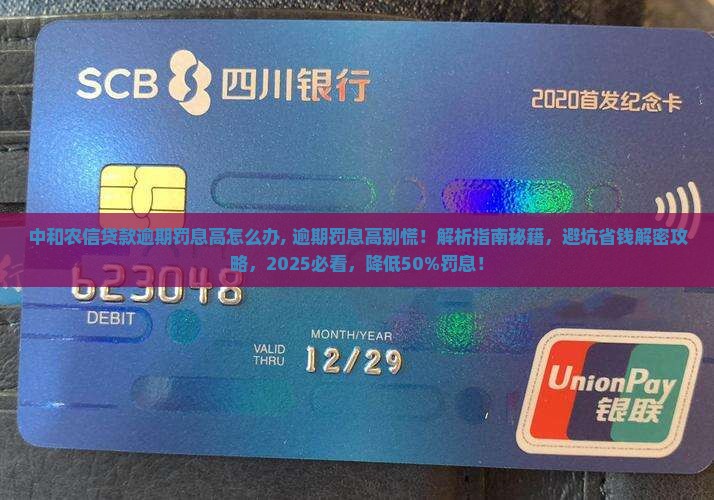 中和农信贷款逾期罚息高怎么办