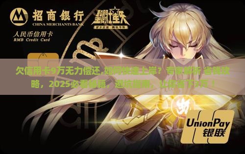 欠信用卡9万无力偿还