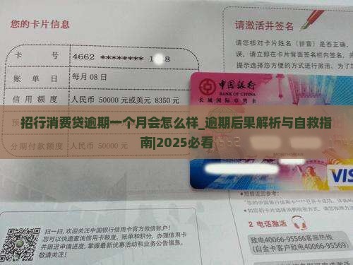 招行消费贷逾期一个月会怎么样