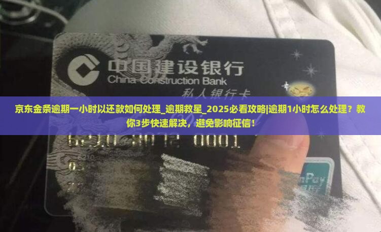 京东金条逾期一小时以还款如何处理