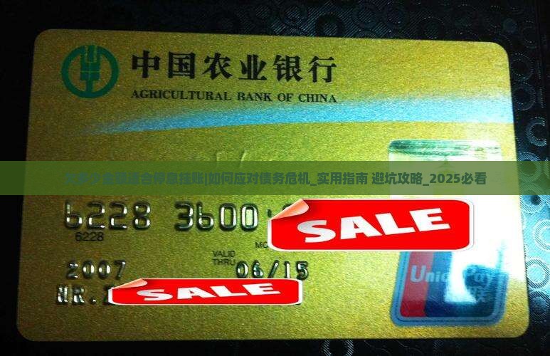 欠多少金额适合停息挂账的方法及注意事项