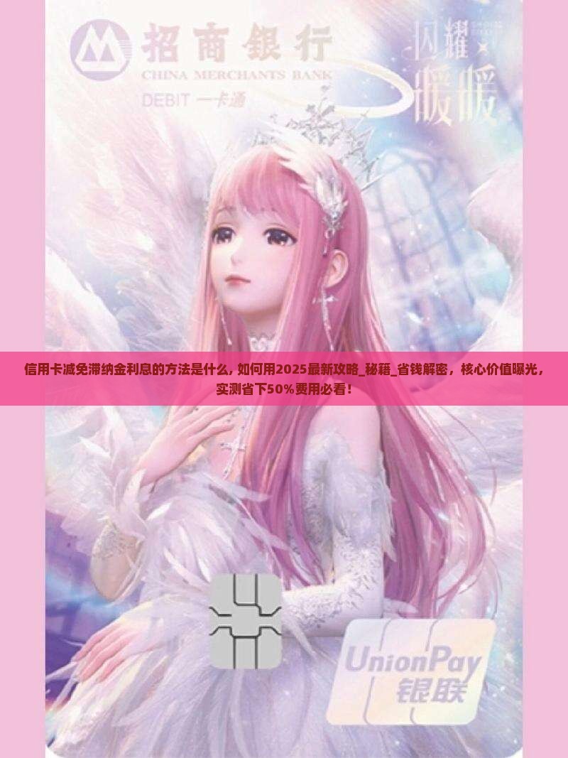 信用卡减免滞纳金利息的方法是什么