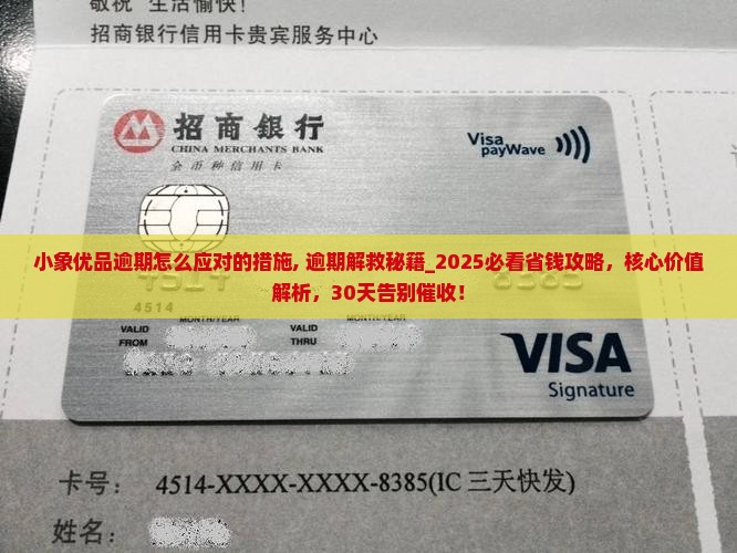 小象优品逾期怎么应对的措施
