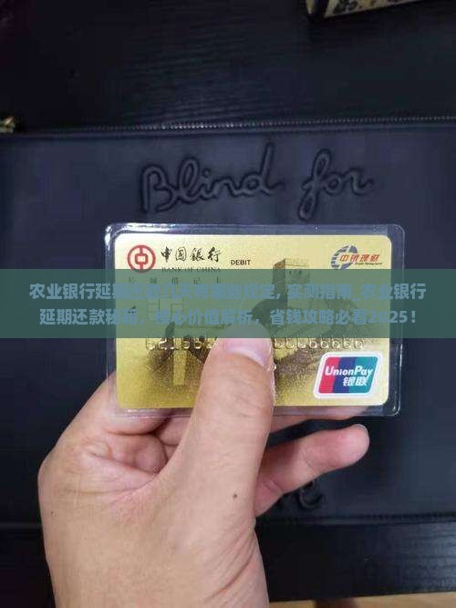 农业银行延期还款几天有哪些规定 农业银行延期还款几天有哪些规定