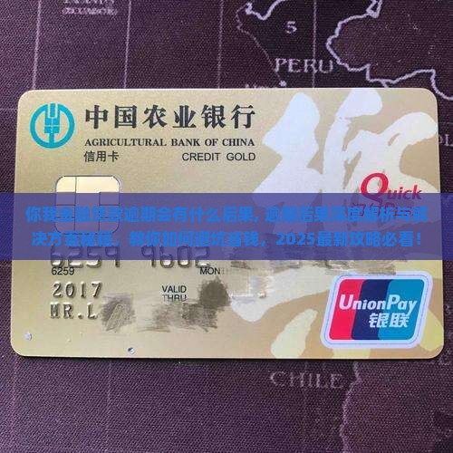 你我金融贷款逾期会有什么后果