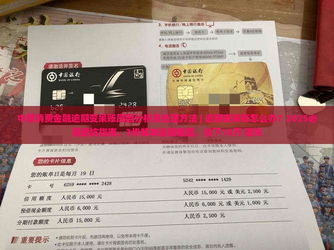 中原消费金融逾期变呆账原因分析及处理方法