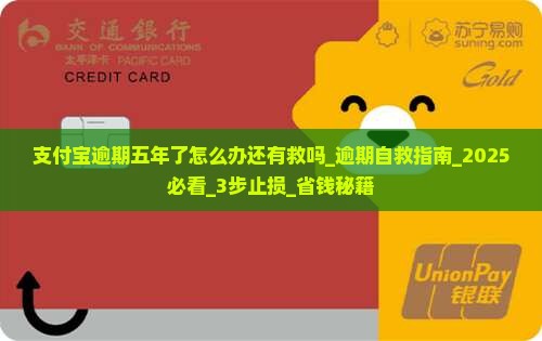 支付宝逾期五年了怎么办还有救吗