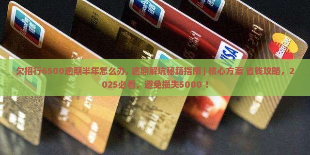 欠招行6500逾期半年怎么办