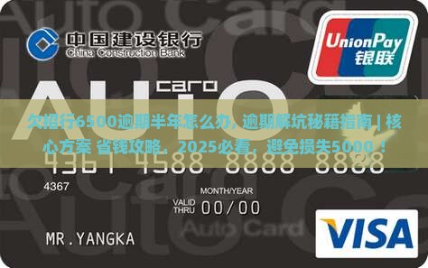欠招行6500逾期半年怎么办