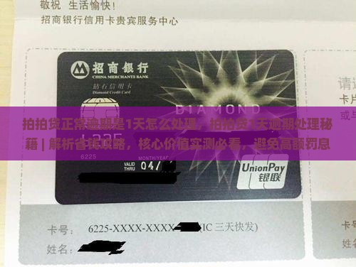 拍拍贷正常逾期是1天怎么处理
