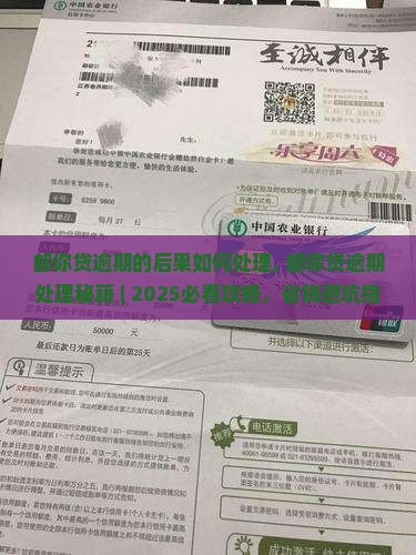 邮你贷逾期的后果如何处理