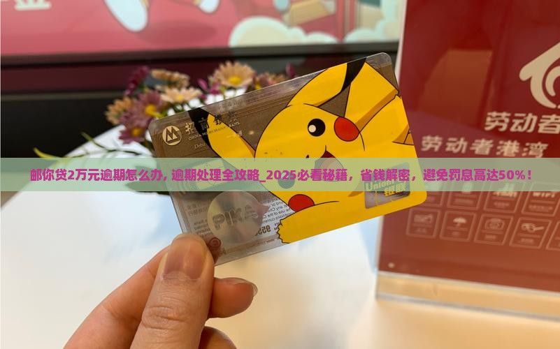 邮你贷2万元逾期怎么办