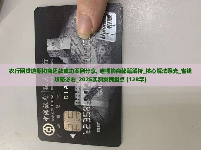 农行网贷逾期协商还款成功案例分享