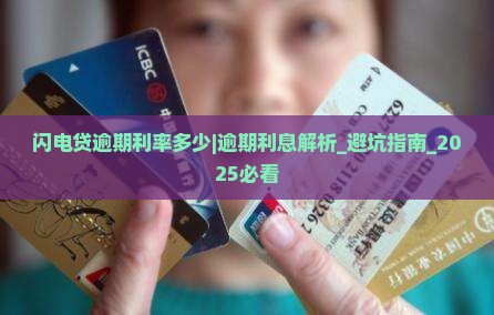 闪电贷逾期利率多少