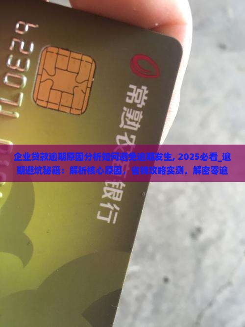 企业贷款逾期原因分析如何避免逾期发生