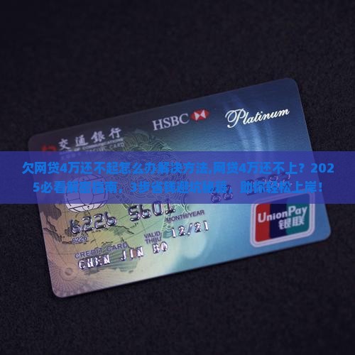 欠网贷4万还不起怎么办解决方法