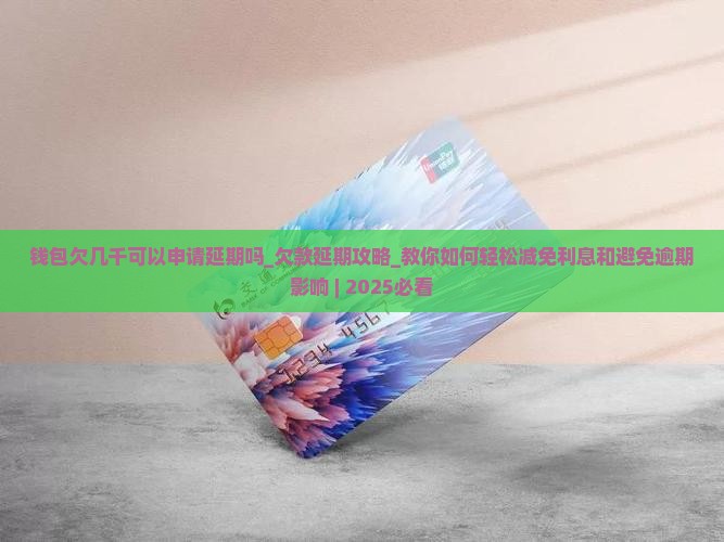微博钱包欠几千可以申请延期吗