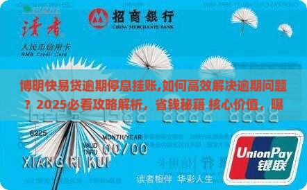 博明快易贷逾期停息挂账