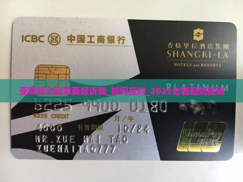 亚联财小额贷要起诉我怎么办