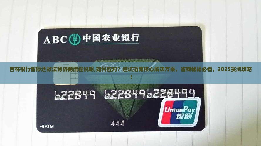 吉林银行暂停还款法务协商流程说明