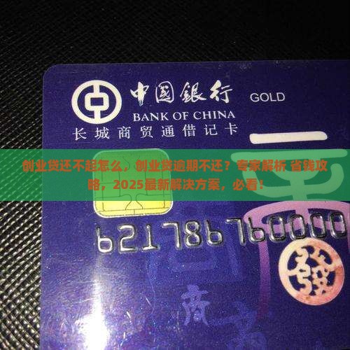 创业贷还不起怎么办理