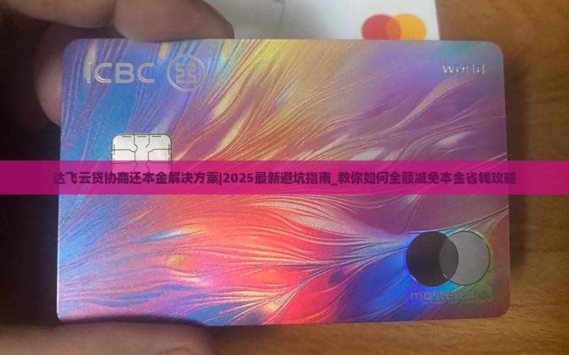 达飞云贷协商还本金解决方案