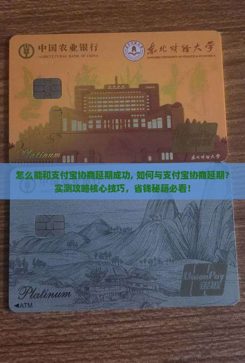 怎么能和支付宝协商延期成功