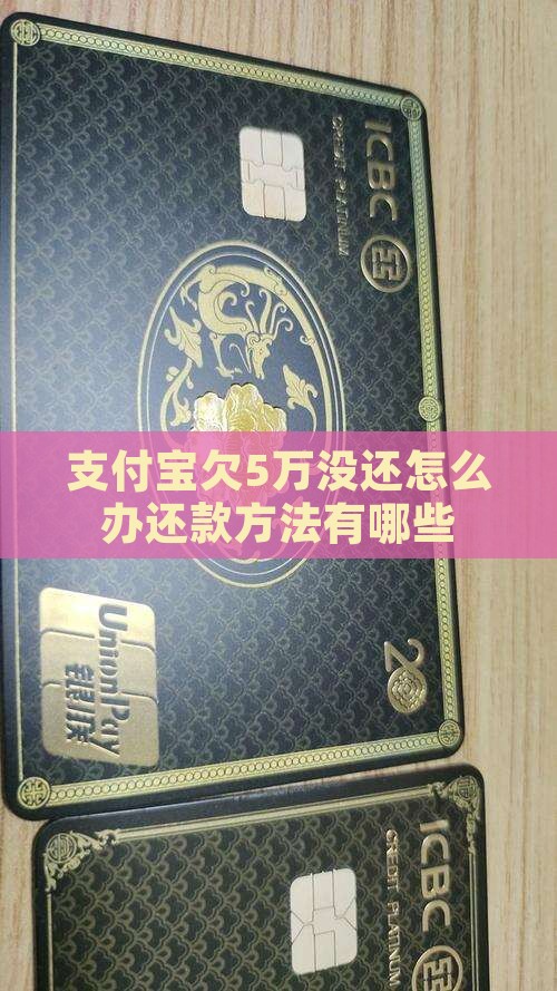 支付宝欠5万没还怎么办还款方法有哪些