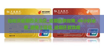 拍拍贷逾期四天没还怎么办 拍拍贷逾期四天没还怎么办