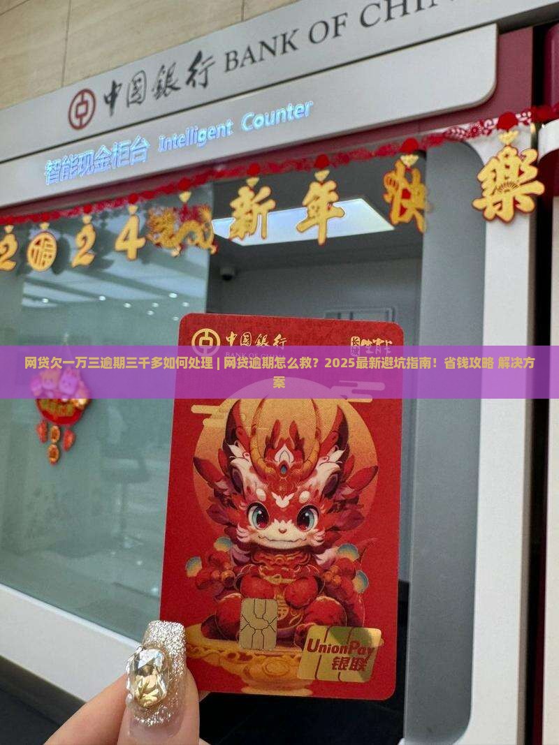 网贷欠一万三逾期三千多如何处理