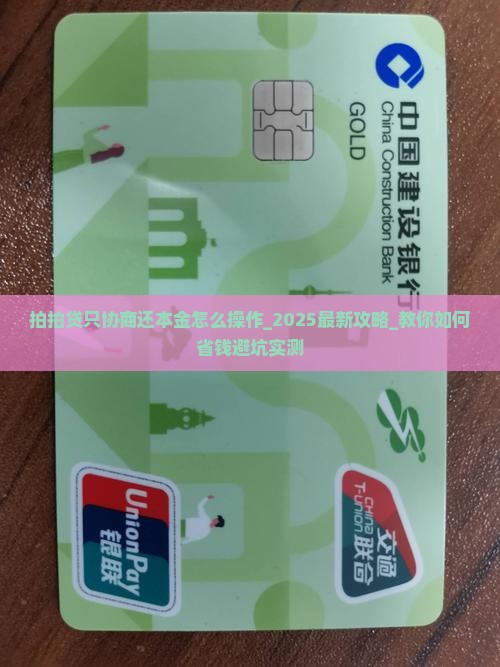 拍拍贷只协商还本金怎么操作