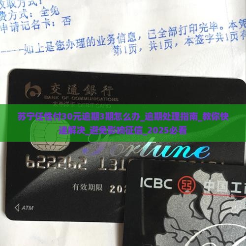 苏宁任性付30元逾期3期该怎么办