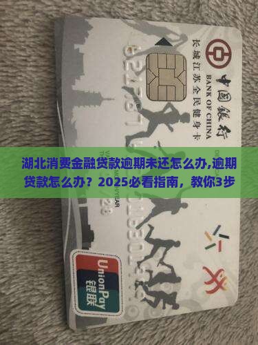 湖北消费金融贷款逾期未还怎么办