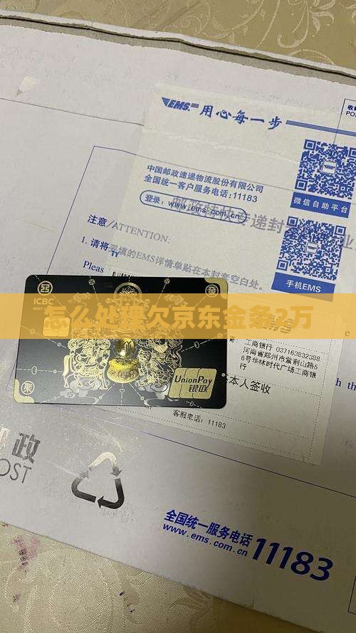 怎么处理欠京东白条金条2万