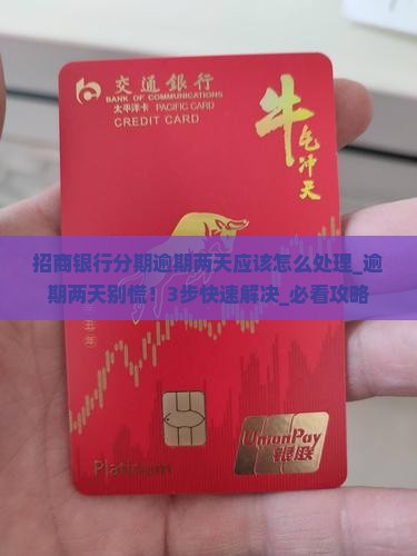 招商银行分期逾期两天应该怎么处理