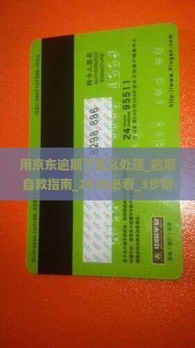用京东白条逾期了怎么处理