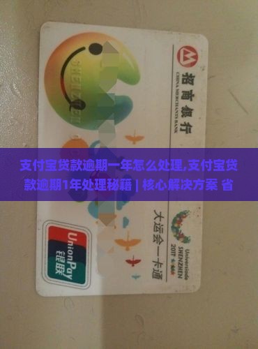 支付宝贷款逾期一年怎么处理