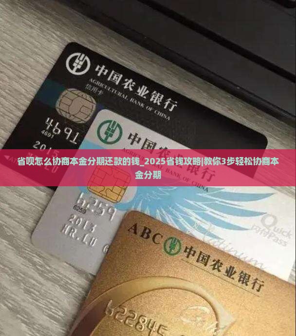 省呗怎么协商本金分期还款的钱