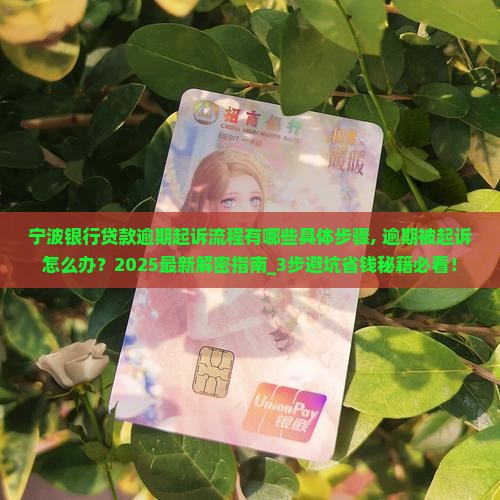 宁波银行贷款逾期起诉流程有哪些具体步骤