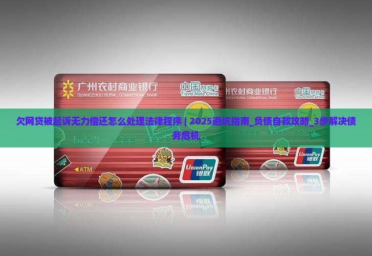 欠网贷被起诉无力偿还怎么处理法律程序