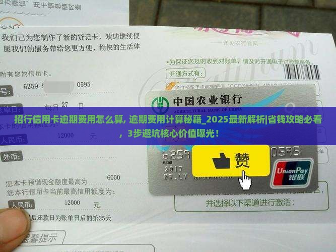 招行信用卡逾期费用怎么算