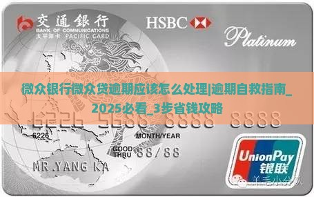 微众银行微众贷逾期应该怎么处理