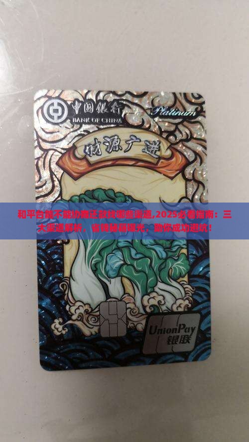 和平台能不能协商还款找哪些渠道