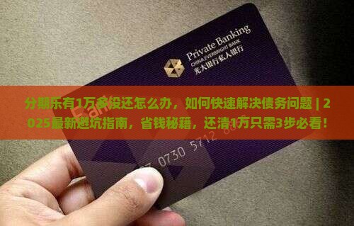 分期乐有1万多没还怎么办