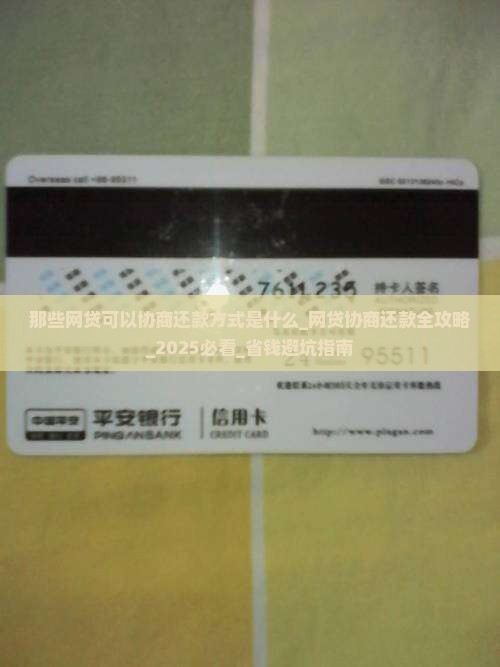 那些网贷可以协商还款方式是什么