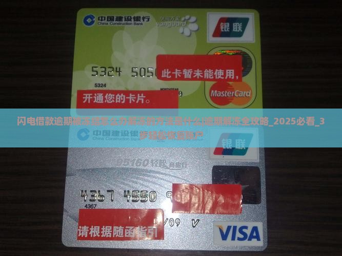 闪电借款逾期被冻结怎么办解冻的方法是什么