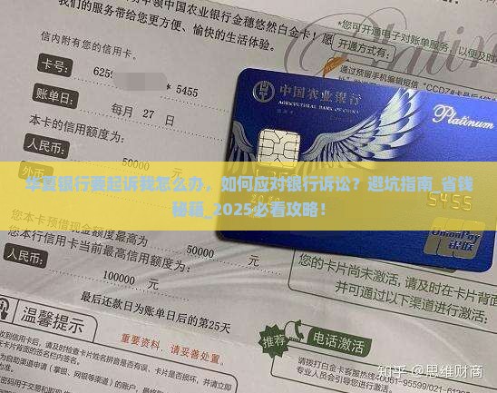 华夏银行要起诉我怎么办