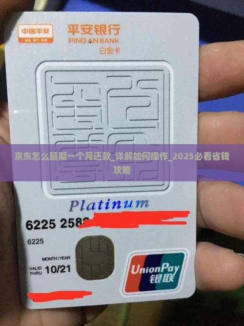 京东怎么延期一个月还款