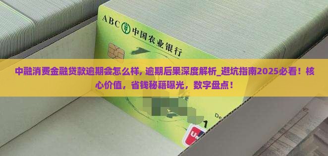 中融消费金融贷款逾期会怎么样